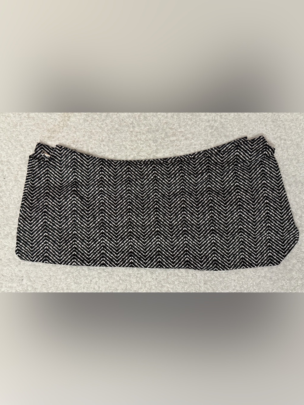 NWT thirty-one Fitted Purse Skirt Cover Herringbone Spot 3047348A0000 Chevron